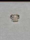 Deposit for Karry216,Solitaire Ring Radiant 5.02ct D VVS2 side stone 0.157ct