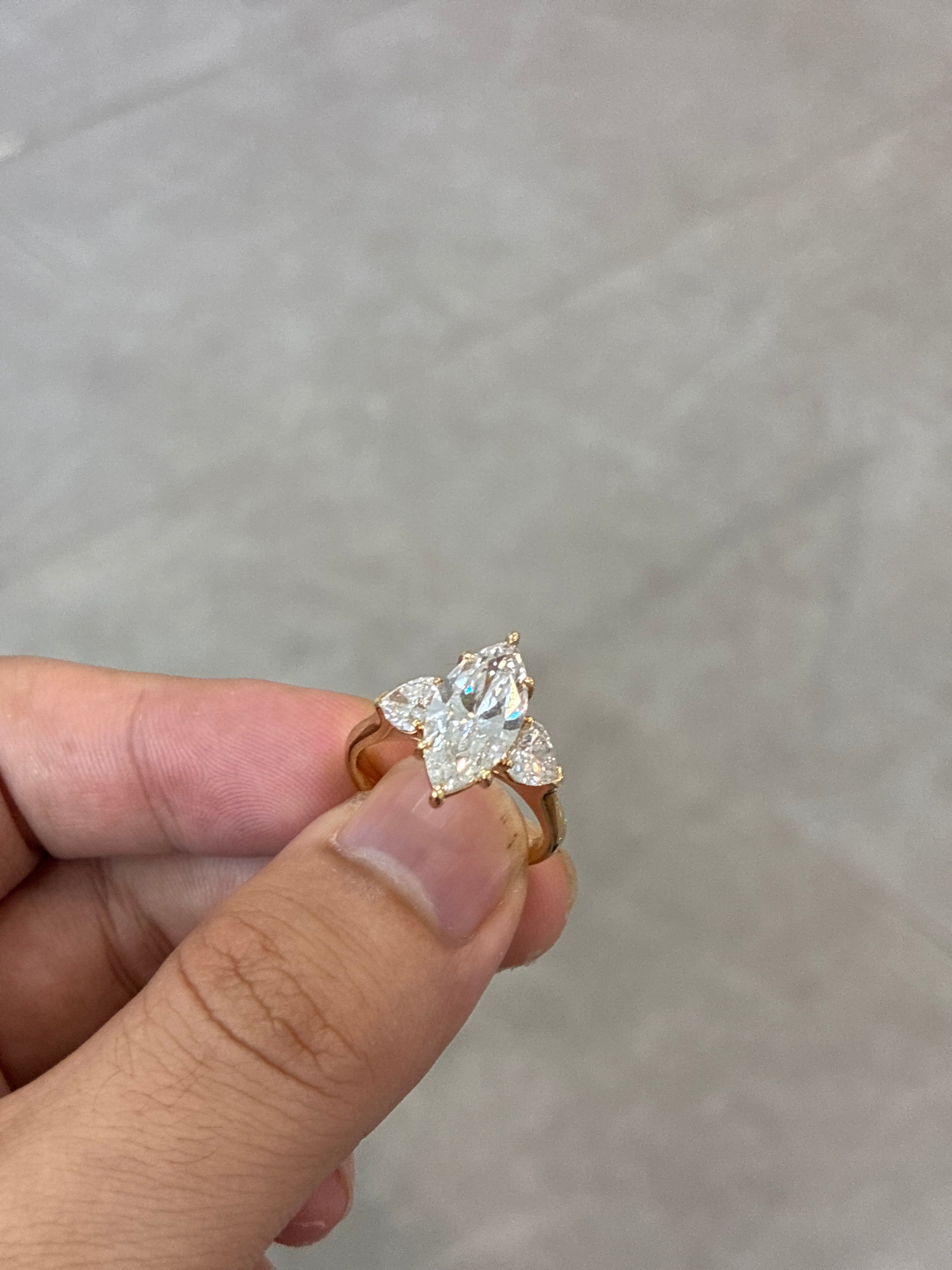 For Lex,three stone style ring