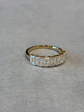Half Band 18K Side Stine 0.834ct/8p