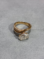 For Michelle,East West style,Oval 3.06ct D VVS2 side stone 0.445ct