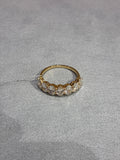 For JannieK,Half eternity band,18 K gold,side stone 2.153ct/7p