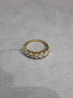 For JannieK,Half eternity band,18 K gold,side stone 2.153ct/7p