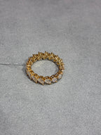 For McLean,Eternity Ring,Pear Cut,side stone 3.307ct/17p