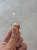 Deposit for Kitty,18k pear diamond