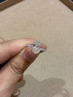 For NataHan,Rings 18K gold,main stone 3.07ct D VVS2,side stone 0.682ct
