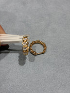 For Mireya,earring 18k yellow gold ,hear shape cut side stone 1.498ct