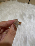 For Mayci,4ct Marquise cut E VVS2 ,6 prongs ,18k white gold