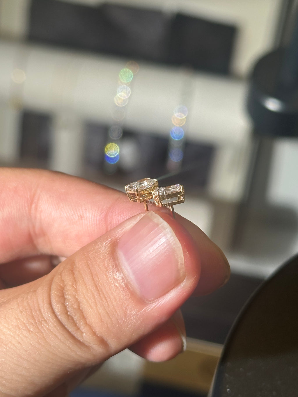 For AlieO,stud with radiant cut ,total 1.5ct